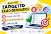 give first hit sweeps lead, crypto forex leads, USA lead from targeted source