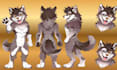 draw furry reference sheet nsfw reference sheet character design ref sheet badge