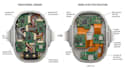 design smart ring flexible pcb, ble wearable and low power iot hardware