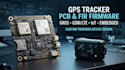 design gps tracker pcb, gnss, GSM, iot tracking device and firmware