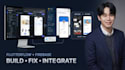 develop your fintech app in flutterflow with firebase and wallet UI