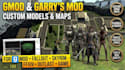 model gmod, garrys mod, fallout, skyrim, game, outlast, gmod map, ffxiv