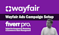 setup wayfair ads campaign