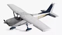aircraft 3d model, airplane, cessna engine 3d model, aviation, stl 3d printing