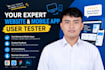 be your expert website and mobile app user tester