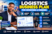 create a logistics business plan for investors