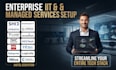 provide enterprise IT management, cloud infrastructure, and managed services shi