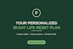 create your personalized 30 day life reset plan