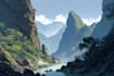 design landscape illustration botanical season