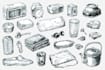 concept sketching arts about objects