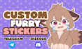 draw your furry sticker often 24h