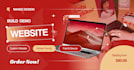 create a professional responsive demo website