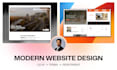 design a modern website UI UX in figma