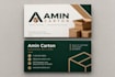 design a modern business card