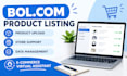 manage your store and product listings on bol com