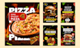 create a food poster and restaurant poster poster design
