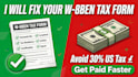 fix your youtube adsense tax form w8ben and verification