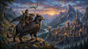 paint semi realistic fantasy art