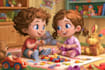 draw custom children story book illustration