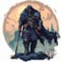 make a fantasy game logo