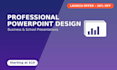 create a professional powerpoint presentation for business or school