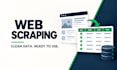do data mining, web scraping, data extraction, web crawling, and data organizing