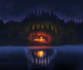 design a terrifying horror book cover illustration
