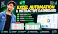 clean and automate your excel data and build a dynamic dashboard