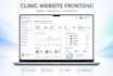 build a responsive clinic management system website
