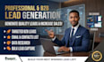 b2b lead generation and data scraping
