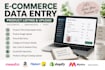 be your ecommerce data entry virtual assistant