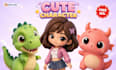 create cute 3d character, mascot and cartoon models for animation