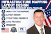 infrastructure mapping layout design structural engineer civil package missouri