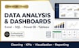 analyze data and create professional dashboards