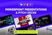 design redesign pitch deck powerpoint business presentation slides google slides