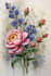 draw botanical illustrations of flowers