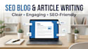 write SEO friendly blog articles
