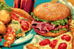 draw food pop art illustrations
