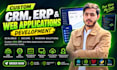 develop custom CRM software, erp and web applications