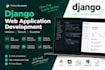 build a django web application and rest API backend