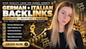 create UK US and european authority backlinks