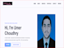 a custom HTML CSS javascript website