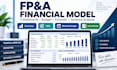 build an excel financial model with budget and forecast