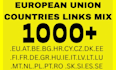 1000 european domains backlinks