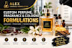 formulate custom perfume, fragrance, and cologne formulas