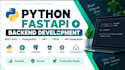 develop a python fastapi backend, rest API and database