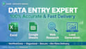 do data entry, lead generation and web research