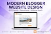 design responsive blogger blogspot with premium theme
