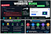 fix bugs and errors in your website or web application