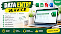 do accurate and organized data entry